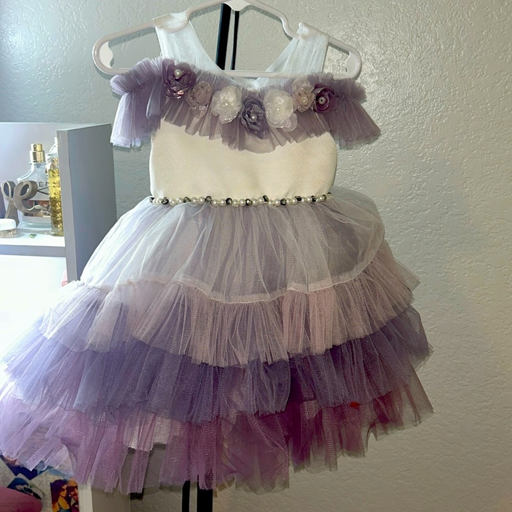 Tulle baby dress ..